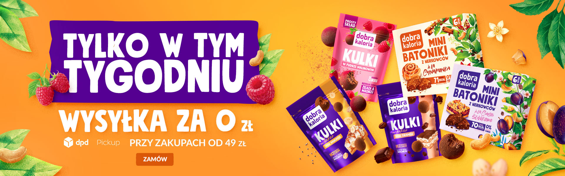 wysyłka za 0zł przy zakupach za 49zł